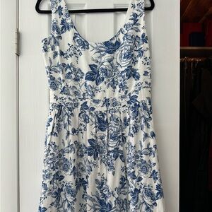 Kiel James Patrick Linen Blend Dress